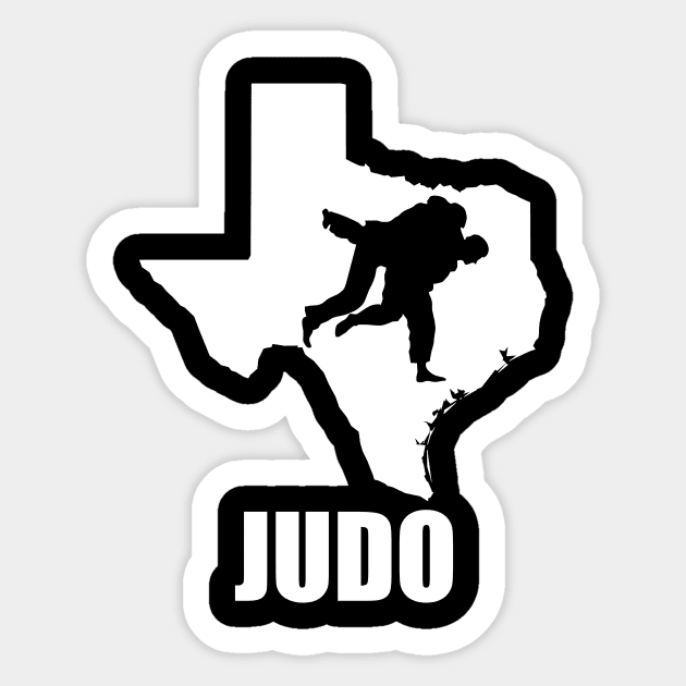 Texas Judo Sticker by Ruiz Combat Grappling